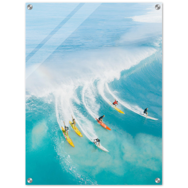 Rosecliff Heights Handmade Canvas Beach Wall Decor Wayfair